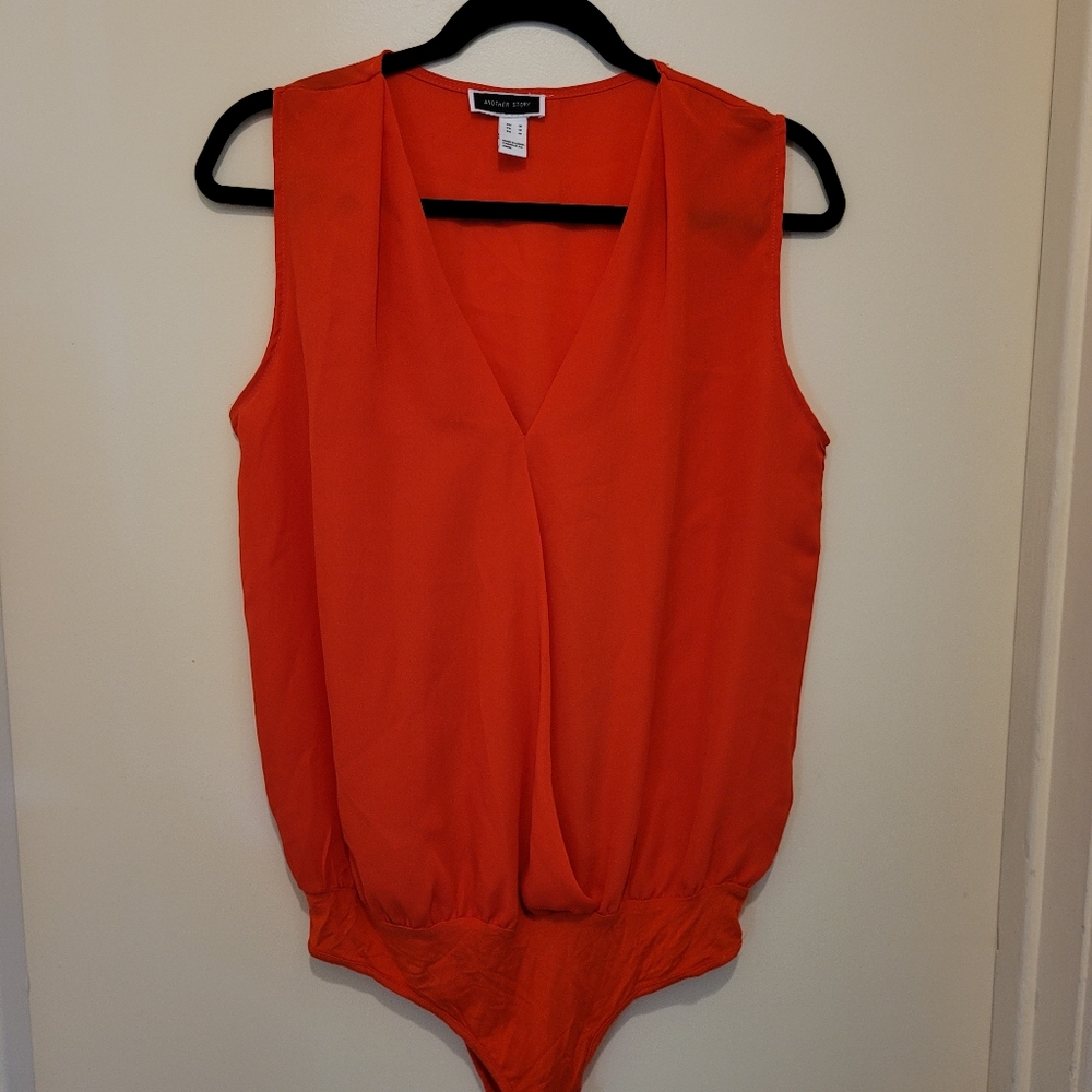 Another Story coral bodysuit